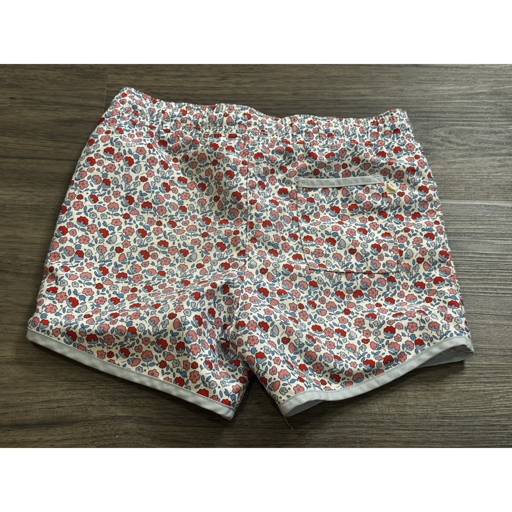 Minnow Swim Boys Boardie Trunks 7/8 Floral Shorts Coastal Preppy USA Beach - Picture 5 of 6